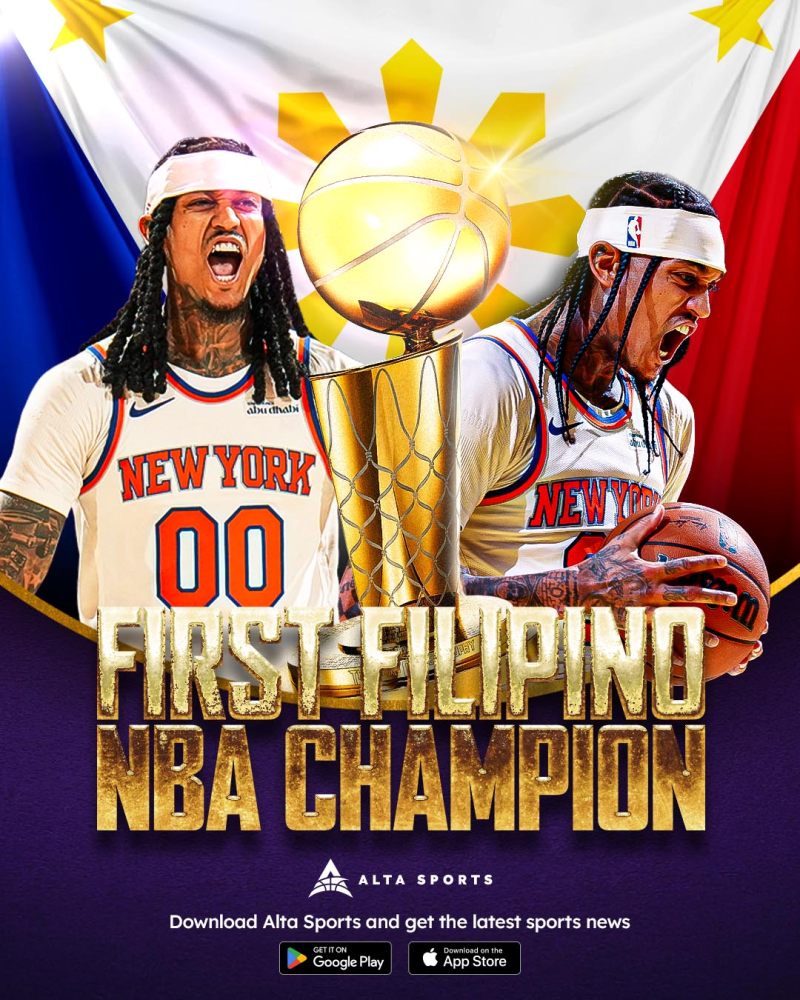 Jordan Clarkson makes history, becomes first-ever Filipino NBA champion image