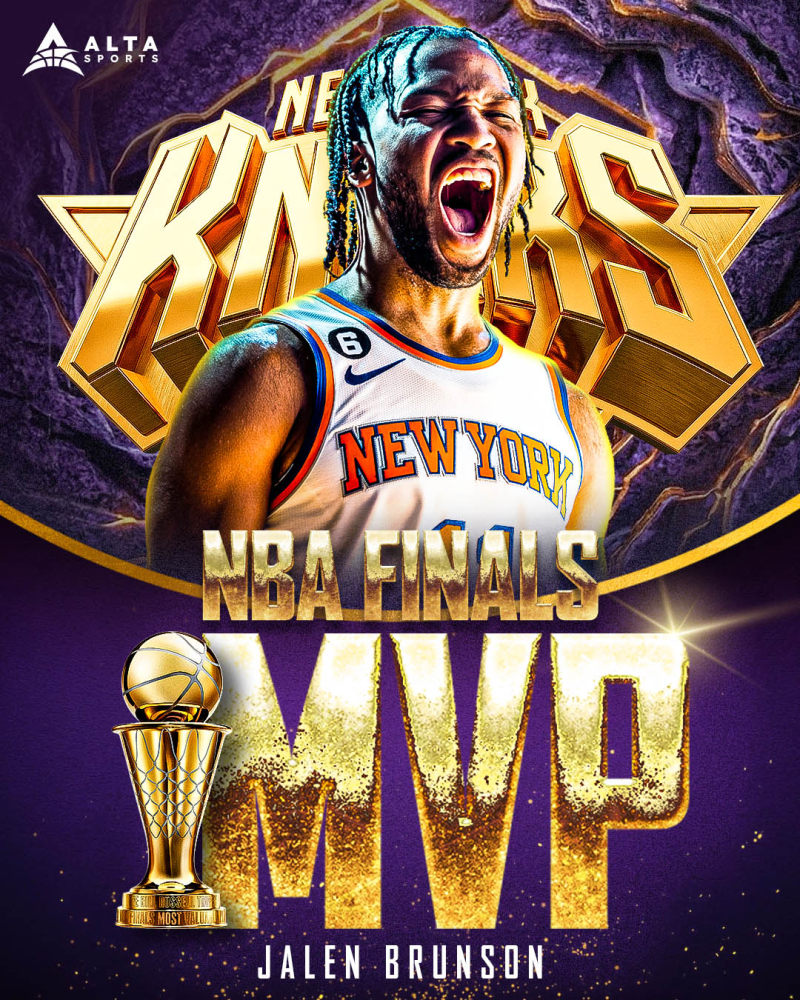 Brunson Named Finals MVP as Knicks Rally from 16 Down to Win First Championship Since 1973 image