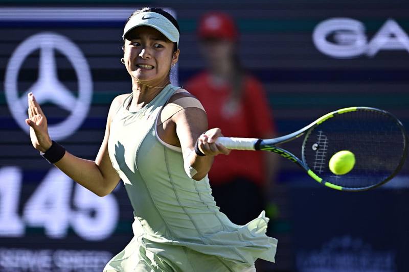 Eala praises Svitolina after upset win in Berlin image