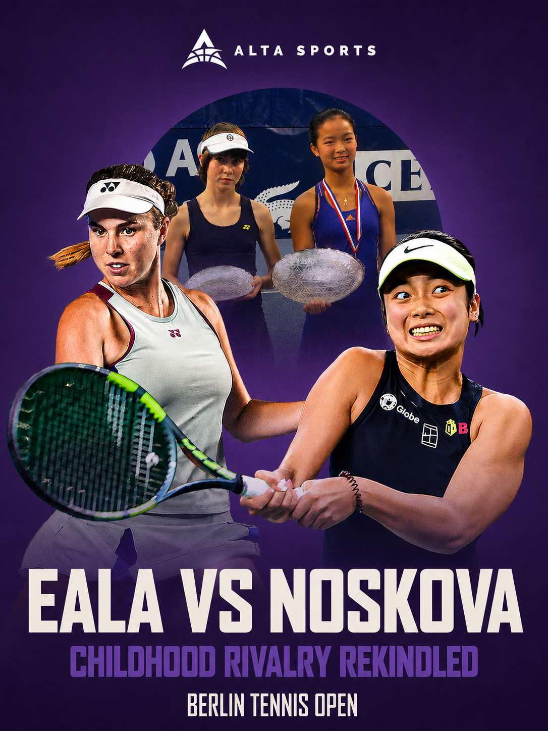 Alex Eala and Linda Noskova rekindle childhood rivalry at Berlin Tennis Open image