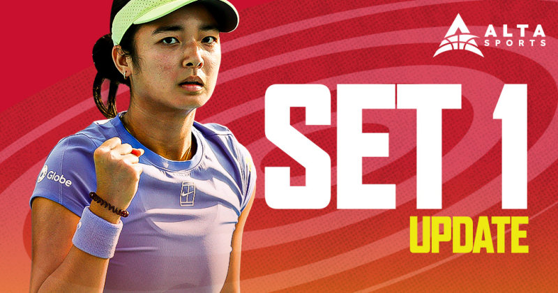 SET 1 UPDATE: Alex Eala loses 1st set 2-6 vs Noskova at 2026 Berlin Tennis Open image