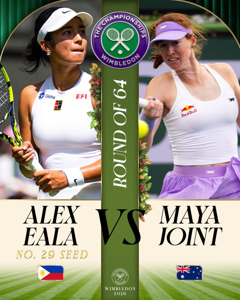 Alex Eala vs. Maya Joint 2026 Wimbledon Second Round Preview image