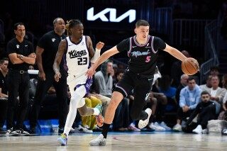 Heat’s Jovic exits game against Raptors with elbow injury image