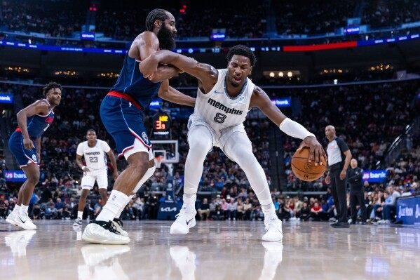 Jaren Jackson Jr. scores 31 points, Cam Spencer adds 27 as Grizzlies beat Clippers 121-103 image