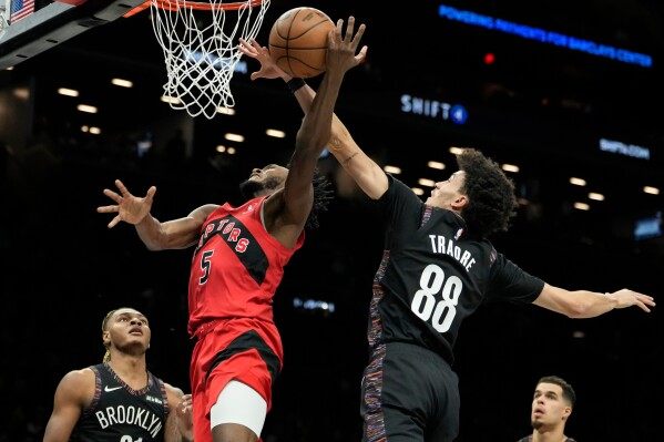 Porter, Clowney lead Nets past Raptors image