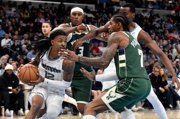 Jackson, Morant lead Grizzlies past Bucks image