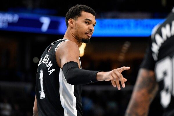 Spurs’ Victor Wembanyama set to play, while Lakers’ LeBron James rests image