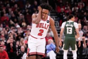 Giddey has triple-down, Bulls use 27-0 run to beat Bucks 120-97 and stop 11-game slide image