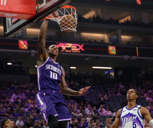 DeMar DeRozan scores season-high 41 points as Kings beat Jazz 116-111 image