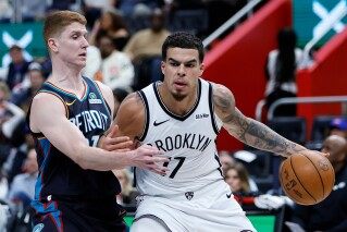 Nets’ Michael Porter Jr. to miss at least 2-3 weeks with a strained left hamstring image