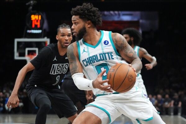 Brandon Miller scores 25, Miles Bridges 19 as Hornets beat Nets 117-86 image