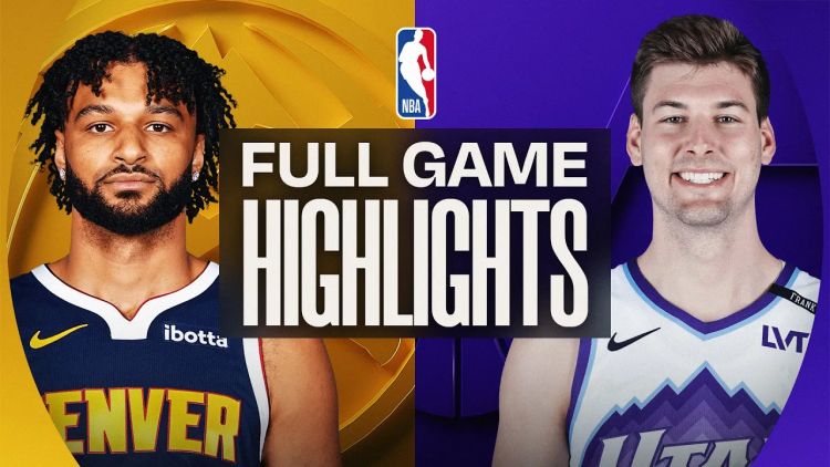 NUGGETS at JAZZ | FULL GAME HIGHLIGHTS image