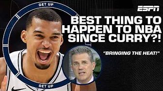 Victor Wembanyama is bringing the energy back to the NBA 😤 - Alan Hahn | Get Up image