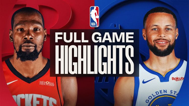 ROCKETS at WARRIORS | FULL GAME HIGHLIGHTS image