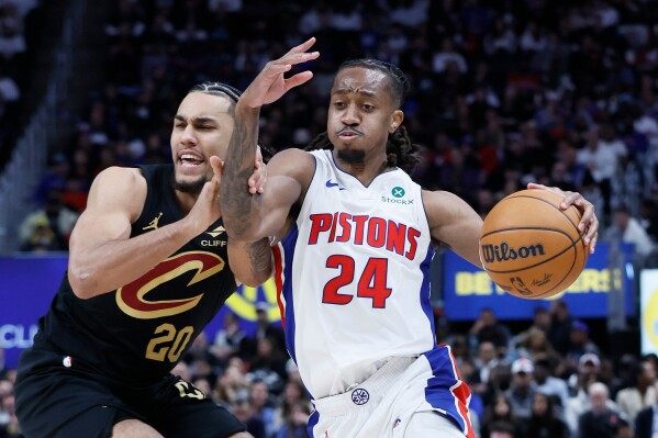 Daniss Jenkins goes from being an undrafted free agent on a 2-way contract to key player for Pistons image