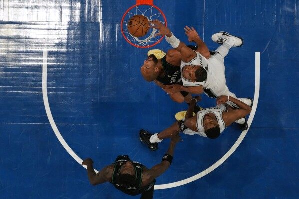 All eyes on Wemby for Game 5 of Spurs-Timberwolves series, after his elbow merited Game 4 ejection image