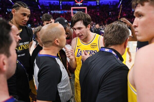 Foul calls are up in the NBA playoffs. History says that’s to be expected image