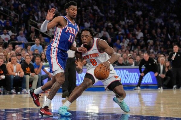 OG Anunoby is still not ready to practice fully, but the New York Knicks have time to wait image