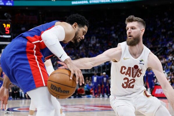 Pistons blow 9-point lead late in regulation, losing to Cavs in OT and are on brink of elimination image