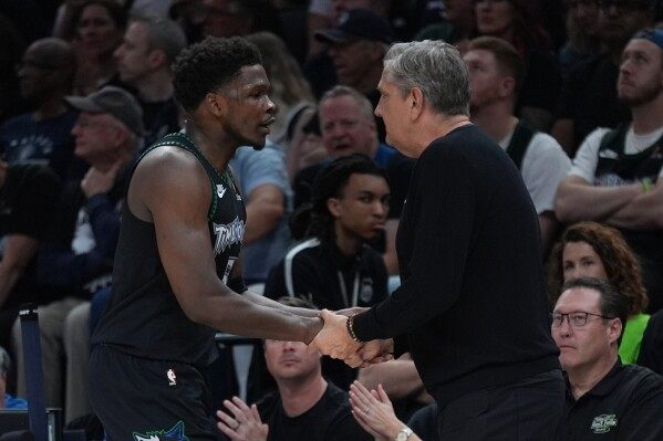 Anthony Edwards and the Timberwolves are still trying to climb over the Western Conference hump image