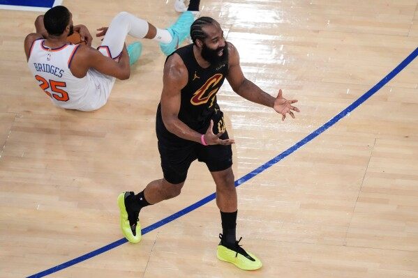 ‘We were attacking Harden': Knicks, Brunson go after Cavs veteran to key their improbable comeback image