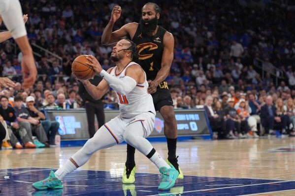 Cavaliers shrug off concerns about Harden as they try to even the East finals against the Knicks image