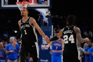Spurs-Thunder Game 1 averages record 9.2M viewers, NBA Playoff ratings up 16% through 2 rounds image