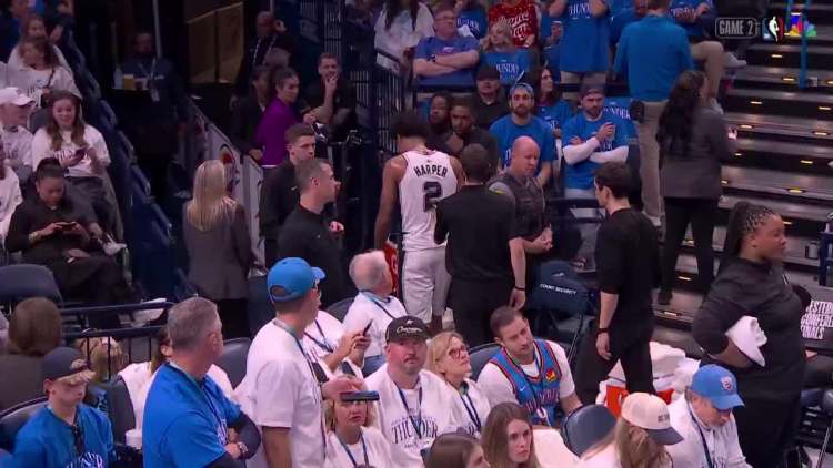 Update: Dylan Harper appears that he’ll be available for Game 3 image