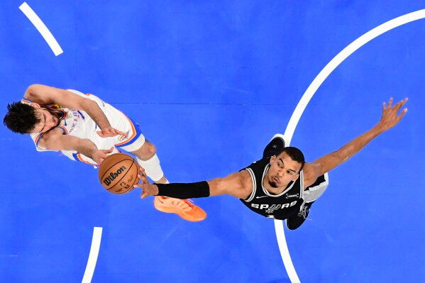 Spurs, Wembanyama will be facing elimination in Game 6 of West finals vs. defending champion Thunder image