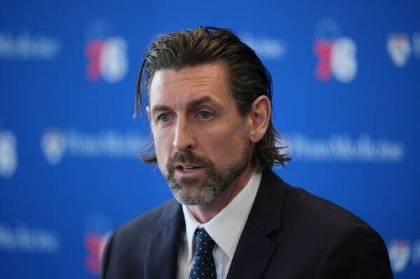 Mike Gansey wants fountains, not drains. Can new 76ers president find a path toward NBA title? image