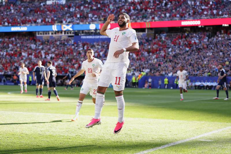 Saibari screamer seals Morocco victory image
