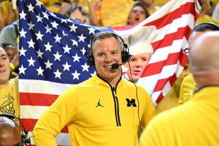 Mavericks are hiring national champ coach Dusty May away from Michigan, AP source says image