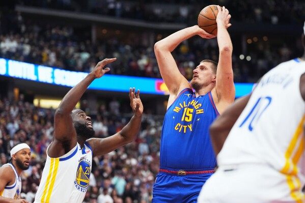 Nuggets dominate Warriors without Stephen Curry 129-104, Nikola Jokic just shy of triple-double image